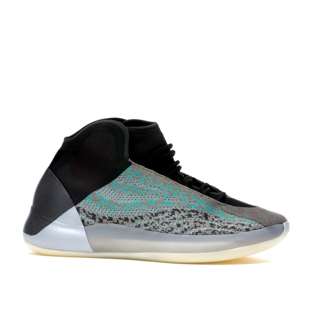 New Adidas YEEZY QNTM Teal Blue